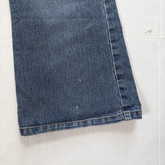 Jordache Y2K Bootcut Jeans Low Rise Stretch Denim 90s Flare Size 7/8 - Picture 7 of 10